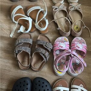 Soda Kids Pink and Brown Sandals Collection